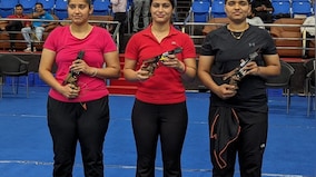 Manu Bhaker, Vijayveer Sidhu win final 25m pistol Olympic Selection Trials