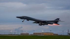 Amid tensions with North Korea, US flies B-1B bomber over Korean Peninsula for first precision bombing drill in seven years